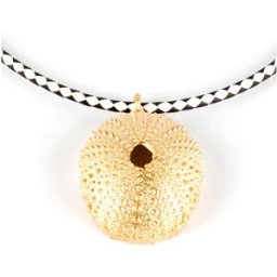 Shabama Trenc Luxe Blanco & Negro collar #oro brillo