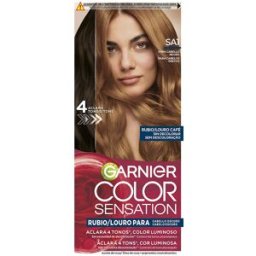 Garnier Color Sensation tinte rubio luminoso sin decoloración para cabello oscuro #Louro Café