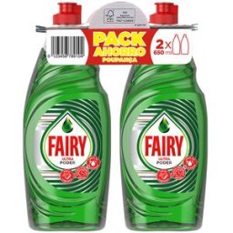 Fairy Ultra Poder Lavavajillas Concentrado lote 2 x 650 ml