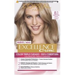 L'Oréal París Excellence Creme tinte #8,1 rubio claro ceniza