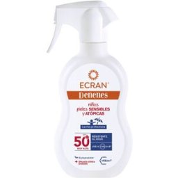 Ecran Denenes Sensitive leche protectora SPF50+ pistola 300 ml