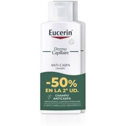 Eucerin Dermo Capillaire champú anticaspa pack 2 x 250 ml