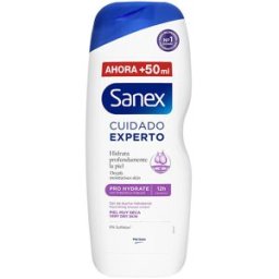 Sanex Pro Hydrate gel ducha piel muy seca 600 ml