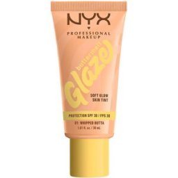 Nyx Professional Make Up Buttermelt Glaze protector solar tint + SPF30 #01-Whipped butta
