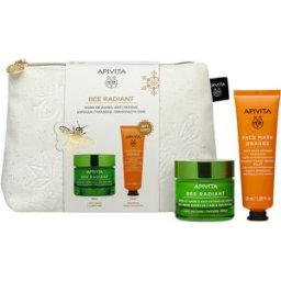 Apivita Bee Radiant GEL-CREMA Signos De Envejecimiento Y Antifatiga Estuche 2 pz