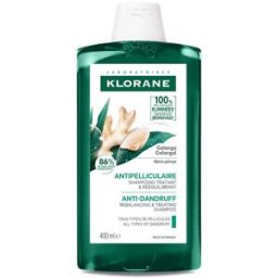 Klorane Galanga champú anticaspa cuero cabelludo 400 ml