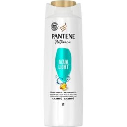 Pantene Aqua Light champú cabello fino 385 ml