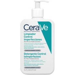 Cerave Limpiador control imperfecciones con ácido salicílico pieles grasas y con tendencia acnéica 473 ml