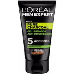 L'Oréal París Men Expert pure charcoal gel limpiador purificante 100 ml