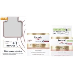 Eucerin HYALURON-FILLER + Elasticity Rosé Crema Día SPF30 + Recarga 2 u