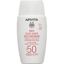 Apivita Bee Sun Safe Reparación Antiedad Diaria SPF50 Fluido Facial 50 ml
