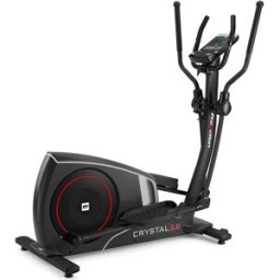 Bicicleta elíptica Crystal 2.0 BH Fitness con pantalla LCD: conectividad Bluetooth FTMS para usar con apps de fitness