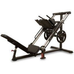Máquina Hack Squat / Leg Press 45º BH Fitness: para trabajar cuádriceps, isquiotibiales y glúteos de forma fácil y confortable para la espalda