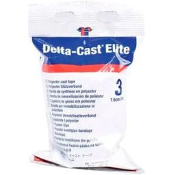 Venda sintética para inmovilización rígida Delta-Cast Elite 7,5 cms X 3,6 metros
