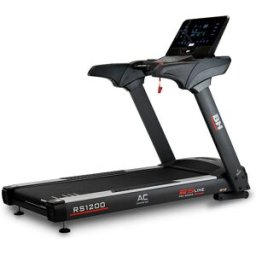 Cinta de correr RS1200 BH Fitness: con un motor de AC que alcanza los 22 Km/h y conectividad i.Concept FTMS