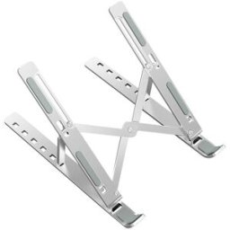 Ewent Soporte EW1266 Aluminum Folding Laptop Stand Gris