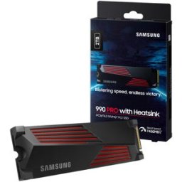 Samsung SSD 990 PRO 2TB Heatsink Gen4 M.2 NVMe (7450/6900MB/s)