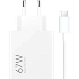 Xiaomi Cargador de carga Rápida Travel Charger HyperCharge USB Tipo A 67W