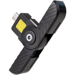 Tooq Lector de Tarjetas DNIE USB-C 2.0, Negro