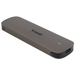 Tooq Caja SSD M.2 NGFF USB 3.1 Gen 1 Marrón
