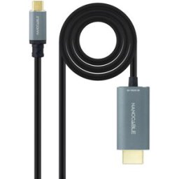 Nanocable Cable Conversor USB-C para HDMI 2.1 8K@60HZ 1.8 M Negro