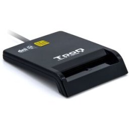 Tooq Lector de Tarjetas - Tarjetas Inteligentes / DNI 4.0 USB 2.0 Negro