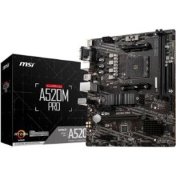 MSI Placa Base A520M PRO