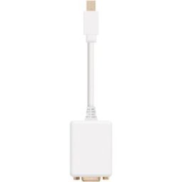Nanocable Adaptador Mini DisplayPort M para VGA F 15 CM Blanco