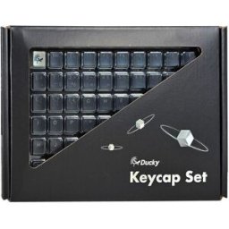 Ducky Conjunto de 132 Teclas Black shine-through (ES)
