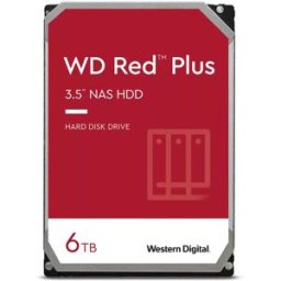Western Digital Disco Red Plus 6TB 5400rpm 256MB SATA III