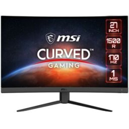MSI Monitor Curvo 27" G27CQ4 E2 VA QHD 170Hz 1ms FreeSync