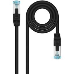 Nanocable Cable de Red RJ45 LSZH CAT.7 600MHZ SFTP AWG26 2 M Negro