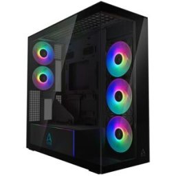 Arctic Caja E-ATX Xtender VG ARGB Vidrio Templado Negro Espejado