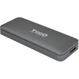 Tooq Caja Externa SSD M.2 NGFF - USB 3.1 Gen 1 Gris