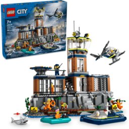 Lego City: Isla de la Prisión de la Policía, 980 Piezas (60419)