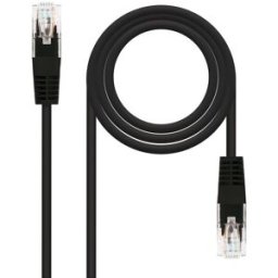 Nanocable Cable de Red RJ45 CAT.6 UTP AWG24 30 CM Negro