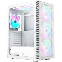 Montech Caja ATX X3 Mesh RGB Vidrio Templado Blanco