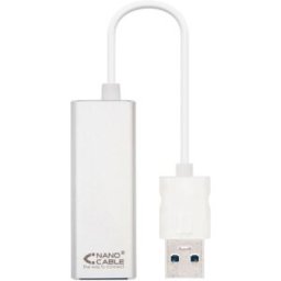 Nanocable Adaptador Gigabit USB 3.0 a Ethernet Gigabit 10/100/1000 Mbps 15 CM