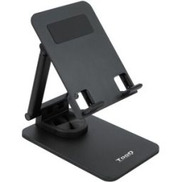 Tooq Soporte Mesa Giratório Ajustable p/ Tablet Max. 13" Negro