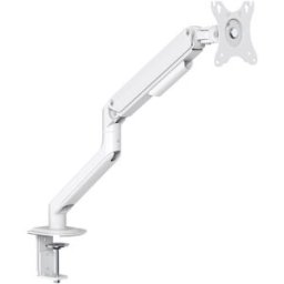 Tooq Soporte de Mesa Tilt e GiRatónrio c/mola 17" a 32" Max. 9Kg Blanco