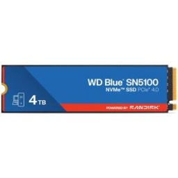 Western Digital SSD Blue SN5100 4TB Gen4 M.2 NVMe (6900/6700MB/s)