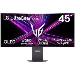 LG Monitor Curvo Gaming UltraGear 45" 45GX900A OLED WQHD 240Hz 0.03ms G-Sync Compatible