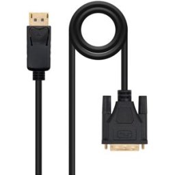 Nanocable Cable Conversor DisplayPort/M para DVI/M 1 M Negro
