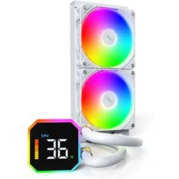 Montech Water Cooler CPU HyperFlow Digital 240mm Blanco