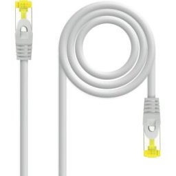 Nanocable Cable de Red RJ45 LSZH CAT.6A SFTP AWG26 50 CM