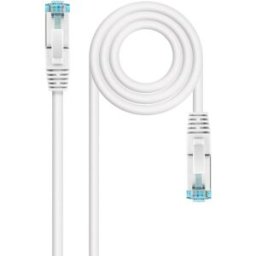Nanocable Cable de Red RJ45 LSZH CAT.7 600MHZ SFTP AWG26 50 CM Blanco