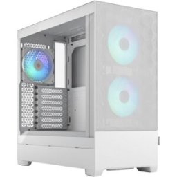 Fractal Design Torre ATX Pop Air RGB White TG Clear Tint