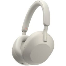 Sony Auriculares Inalámbricos WH-1000XM5 Bluetooth con ANC NFC Plata