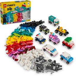 Lego Classic: Vehículos Creativos, 900 Piezas (11036)