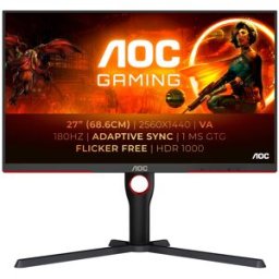 AOC Monitor Gaming 27" Q27G3XMN Mini-LED QHD 180Hz 1ms HDR100